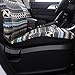 SOBONITO Car Front Seat Covers,Boho Baja Strip,Heavy Duty Blanket Cloth,Universal Size,1 Pair,Blue (FR-B)