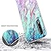 NageBee Case for Samsung Galaxy A50 (2019)/A50S/A30S with Tempered Glass Screen Protector, Ultra Slim Thin Glossy Stylish Protective Bumper Cover Phone Case -Nova