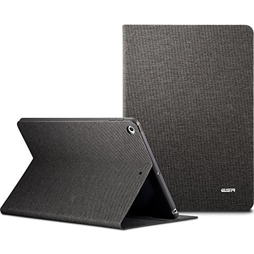 ESR iPad 9.7 2018/2017 Case, Urban Series Premium Folio Case, Book Cover Design, Multi-Angle Viewing Stand, Smart Cover Auto Sleep/Wake Function for Apple iPad 9.7-inch 2017/2018 (Twilight Gray) ESR iPad 9.7 2018/2017 Case, Urban Series Premium Folio Case, Book Cover Design, Multi-Angle Viewing Stand, Smart Cover Auto Sleep/Wake Function for Apple iPad 9.7-inch 2017/2018 (Twilight Gray)