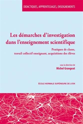 Les  démarches d'investigation dans l'enseignement scientifique