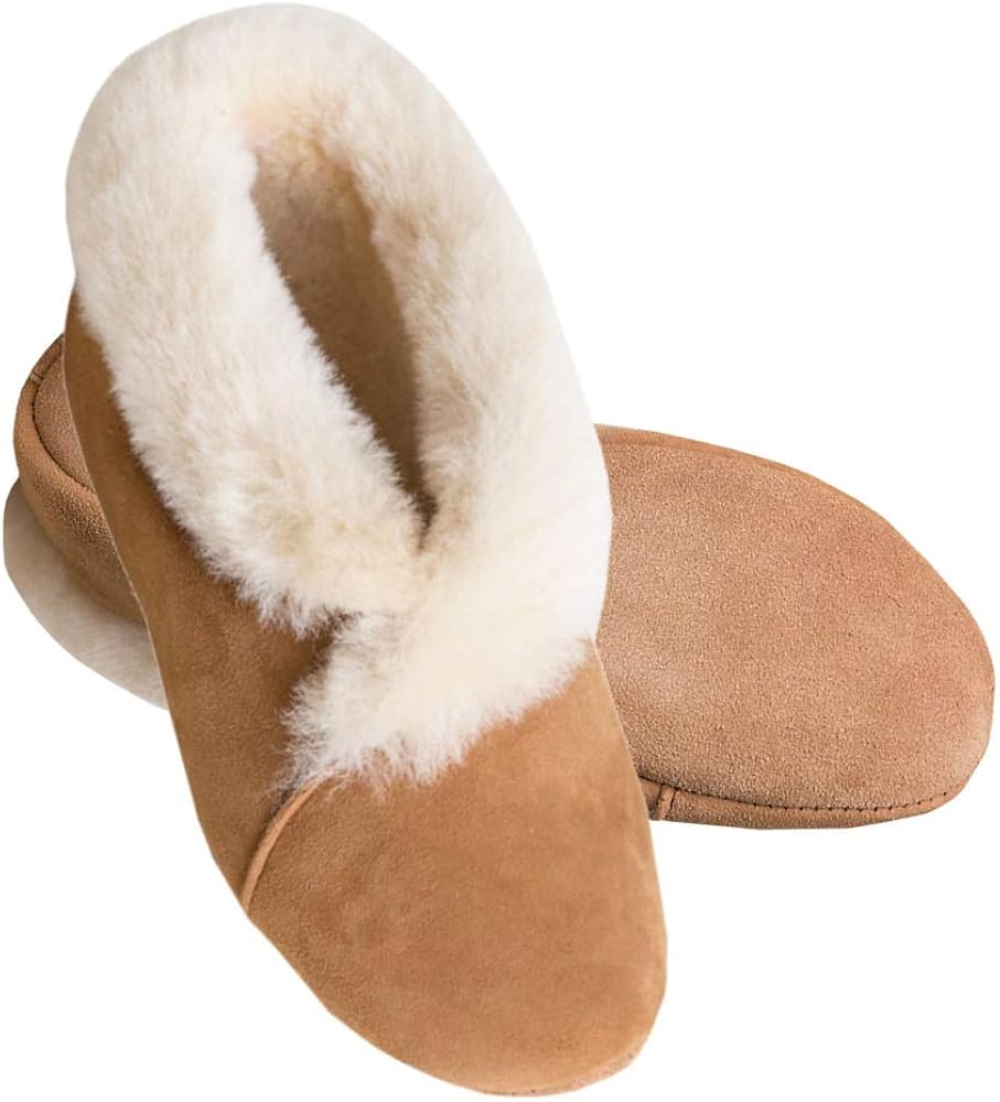 Womens Cozy Memory Foam Slippers Fluffy Faux Suede Fur