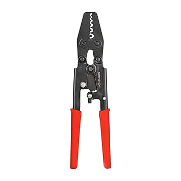 Hindustan Eletricals Metal Calter Hand Crimping Tools (Red Black)