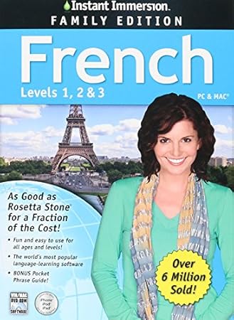 2014 Edition - Instant Immersion French Levels 1,2,3