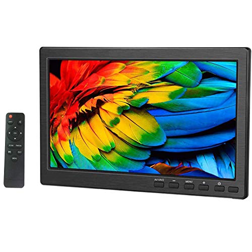 10" LED Monitors HDMI/BNC/AV/VGA/USB Input 1280x800 IPS Resolution Touch Buttons Video and Audio LED Security Monitors & Displays CCTVÂ Screen
