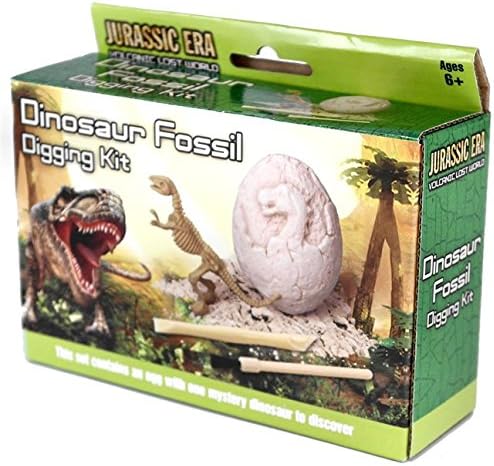 KandyToys TY9526 Fossil Digging Kit Playset with Mystery Dinosaur