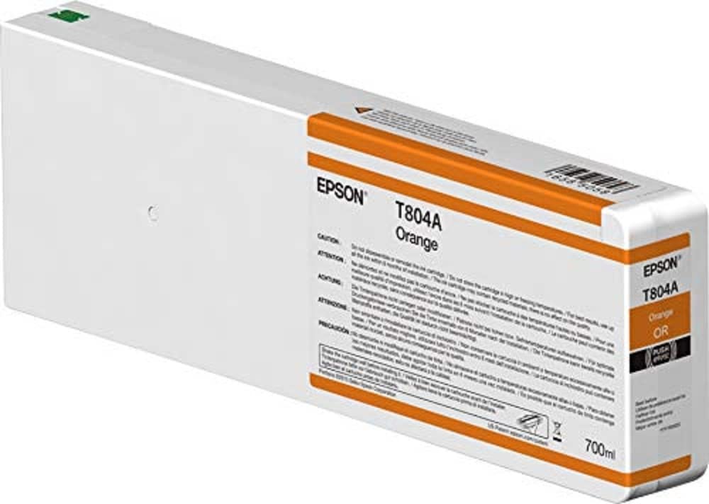 Epson C13T804A00 Ink Cartridge for Printer - Orange
