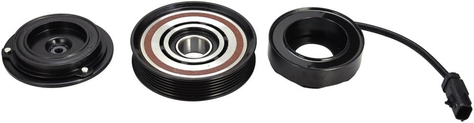 Catinbow AC Compressor Clutch Assembly 38810RNAA02 Repair Kit with Pulley Bearing, Electromagnetic Coil & Plate for Honda Civic 1.8L 2006 2007 2008 2009 2010 2011