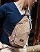 Muzee Canvas Sling Bag Shoulder Backpack Outdoor Travel Crossbody Pack for Men