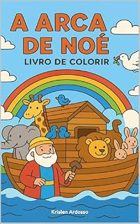 Livro A arca de noé : livro para colorir