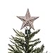 [Christmas Tree Topper Holder] - Twist-on Holiday Universal Tree Topper Stabilizer Fits All Base Types- Metal Support Rod Adjustable attachments stabilize Seasonal Treetop Ornaments (Green)