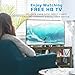 Magic Stick TV - Digital HD TV Antenna for Indoor or Outdoor - VHF UHF Digital Television - Signals up to 50 Miles Range - Boosted Signals - Support 720p, 1080i, 1080p - Clear Antenna as seen on TV