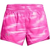 Under Armour Girls Fly by Printed Shorts