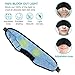 Bluetooth Sleeping Eye Mask, FlyXShop Sleep Headphones Music Travel Sleeping Headset 4.2 Bluetooth Wireless Sleep Eye Mask with Microphone Handsfree and Washable (Black)