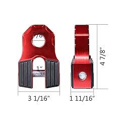 Astra Depot Winch Shackle Mount with Iron Pin Fold