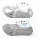 Pro Mountain No Show Socks Size S Grey 4 Pack Women Cotton Cushion Footies Liner Sneakers Workout Loafer Footies Flats US Shoe 6-8