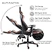 Giantex Gaming Chair Racing Chair High Back Reclining Lumbar Support, Headrest and Footrest Office Swivel Computer Task Desk Gaming Chair (Orange)