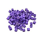 Lychee Colored Hanger Sizer Garment Size Markers XS-7XL Plastic Tags 100 Pcs