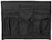 ZUCA Beauty Caddy Pouches with Seat Cushion (Black) and Stylist Pouch Bundle (2 Items)