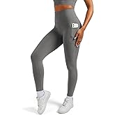 Women High Waisted Yoga Leggings with Pockets, Squat-Proof Workouts Pants, Tummy Control for Gym, Athletic Wear