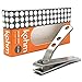 Kohm CP-240L Straight Edge Toe Nail Clippers for Thick Toenails, Strong Large Toenail Clippers for Men, Seniors, Adults primary