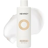 NEWREY Hydrating Conditioner for Dry, Damaged Hair - 8.4oz | Moisture Repair Treatment with Hydrolyzed Keratin & Coconut Oil for Smooth, Shiny, Manageable Hair