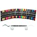 Brush Pen Dual Tip Marker Set - 36 Colors with Coloring Book and Sketch Pad - Fine Tip Pen and Brush Pen - Art Markers are Great for Bullet Journals, Creativity and Calligraphy