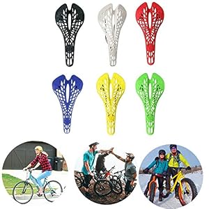 A/N Comfortable Exercise Bike Seat, The Inbuilt Saddle Suspension, ultra light cycling bicycle seat saddle