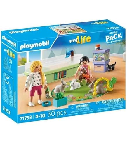 Accessoire PLAYMOBIL - Panier à Chien Bleu Clair Pour Figurines