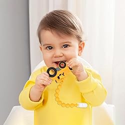 Baby Food Grade Silicone Carrier Vehicle Teether