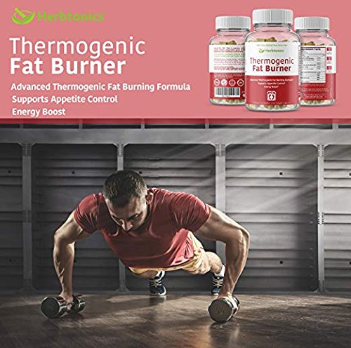 image for Herbtonics Fat Burner for Men and Woman l 120 Veggie Pills Endurance a