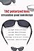 BRIGADA Sunglasses for Men Polarized Cool Black Fashion Driving Sport to Keep Safe & Cool