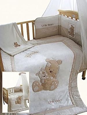 teddy bear fleece cot bedding