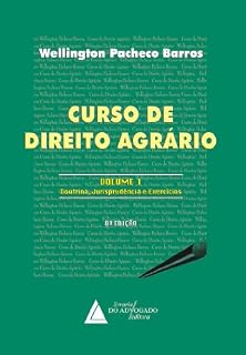 Livro Curso de Direito Agrário Vol.01: Doutrina, Jurisprudência e Exercícios