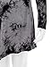 Doublju Womens Long Sleeve Tie-Dye Asymmetrical Tunic Top