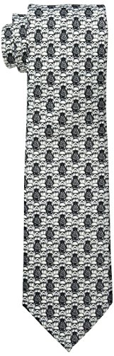 Star Wars Men's Vader's Army Tie, White, One Size