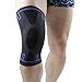 EraseSIZE Compression Knee Sleeve Non-Slip Adjustable Brace Wraps with Pressure Strap and Knee Protector for Running, Sports, Joint Patella Pain Relief, Arthritis and Injury Recoverythumb 3