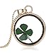 Gmai Fashion Jewelry Bead Chain Dried Flowers Pendant Necklace