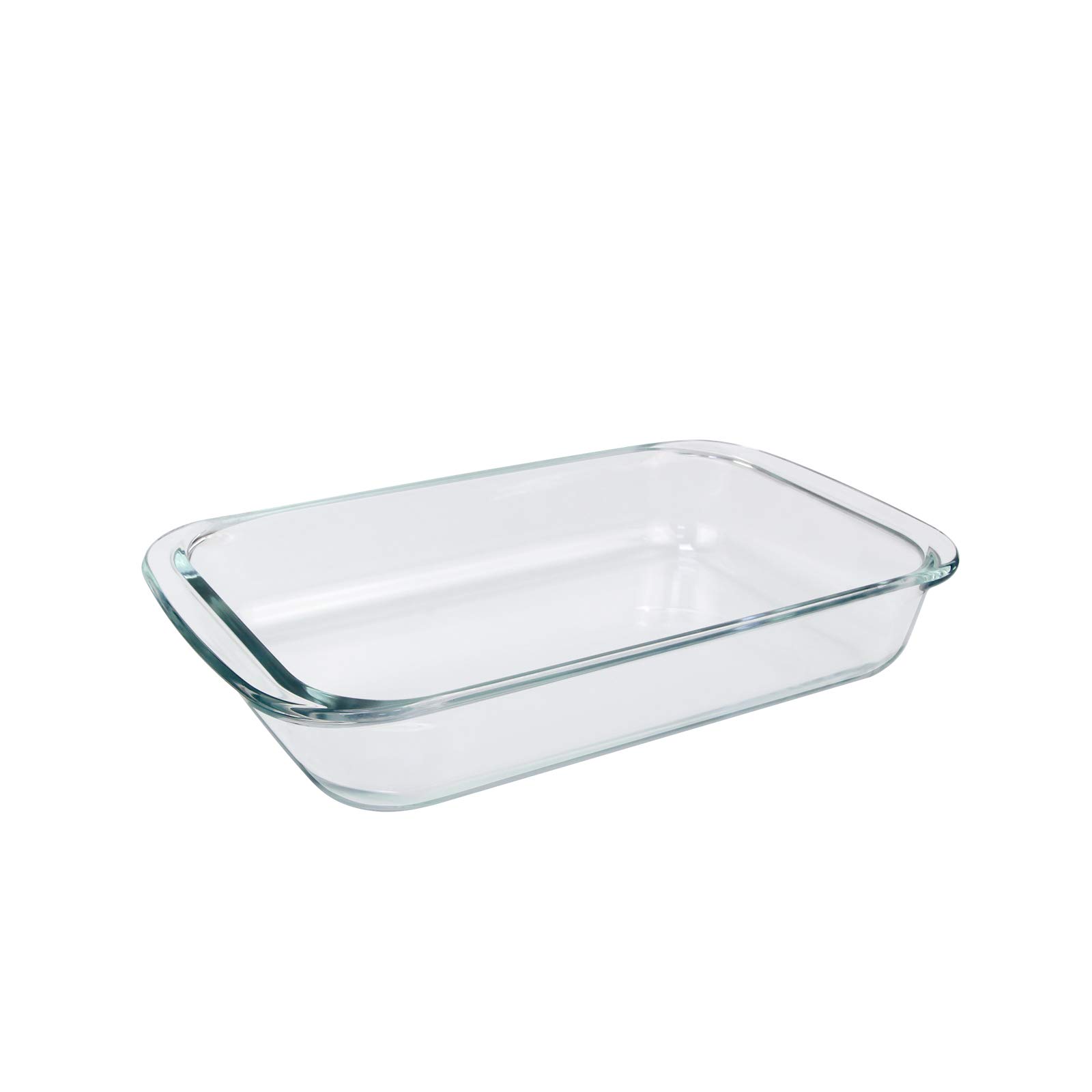 NUTRIUPS Glass Baking Dish for Oven, 1.5L Rectangular Glass Lasagne Dish, Oven Proof Roasting Dish