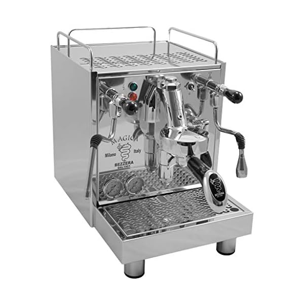 Bezzera Magica Commercial Espresso Machine E61 Brewing Group The Home