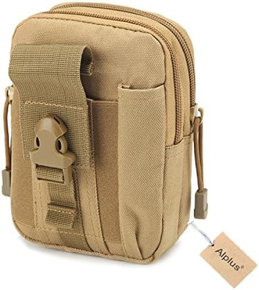 Pouch Camo Bag , Alplus Waist Pack Running Bag Hip Belt Bag Fanny Packs Water Resistant Waist Bag Pouch Hiking Climbing Outdoor Bumbag with Water Bottle Pocket