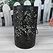 Whitelotous Metal Rattan Solar LED Hanging Lantern Light IP44 Waterproof Table Lamp Outdoor Garden Yard Decor Lamp