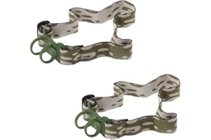 2 Pcs Headband Elastic Hands Free Headlamp Strap for 22-30mm Torch Flashlight Flashlights