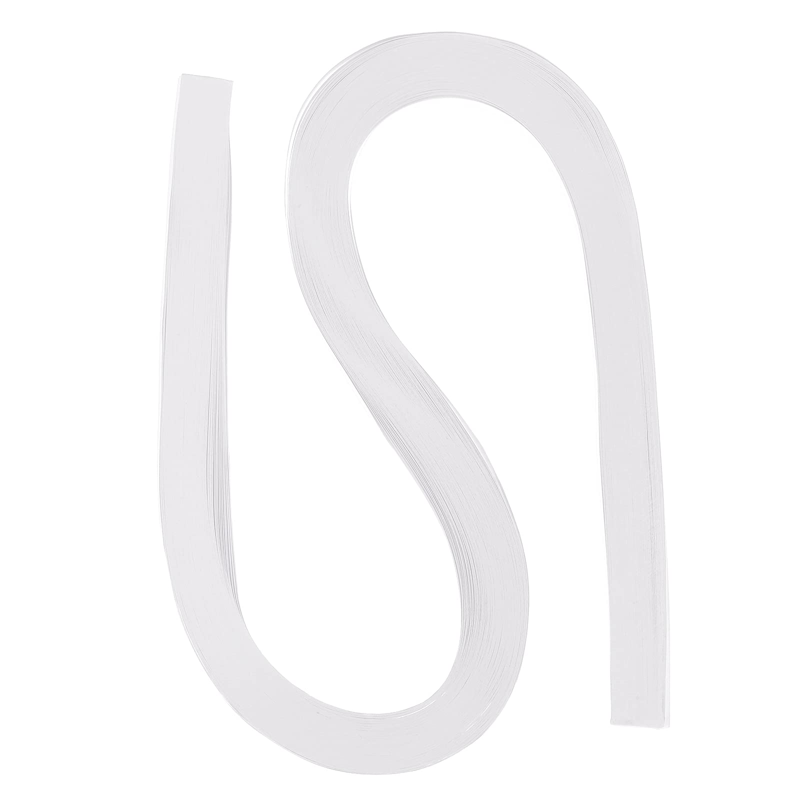 PATIKIL Quilling Strips Paper 120pcs 3/16"(5mm) 54cm Origami Paper Quilling Strip for Art DIY Hand Craft Christmas White