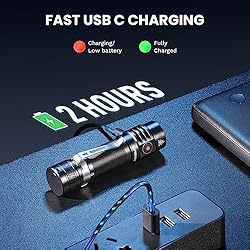 77outdoor EDC Small Rechargeable Flashlight, Sofirn