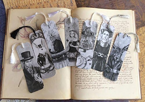 Alice's Adventures in Wonderland Bookmark/Drink Me/Alice/Fairy Tale/Fantasy Art/Mad as a Hatter/Bookmark Set/Collection/Queen of