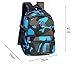 Macbag School Backpack Bookbag Durable Camping Backpack for Boys and Girls (Camouflage Blue.)