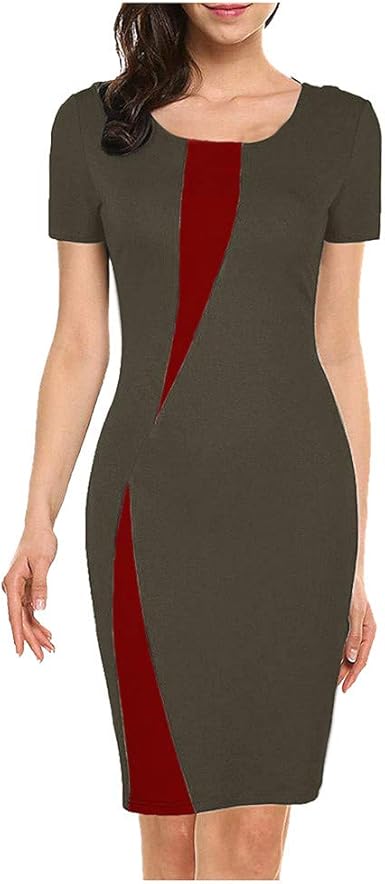 tight midi dress with sleeves