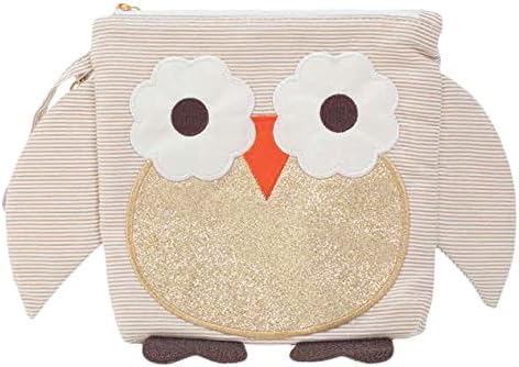 Nikiani Bella My First Buddy Snack Bag (Glitter Gold Owl)