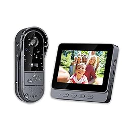 Doorbell Camera Wireless with Monitor for