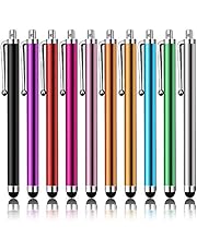 Stylus Pens for Touch Screens, LIBERRWAY Stylus Pen 10 Pack of Pink Purple Black Green Silver Stylus Universal Touch Screen Capacitive Stylus Compatible with Kindle ipad iPhone Samsung